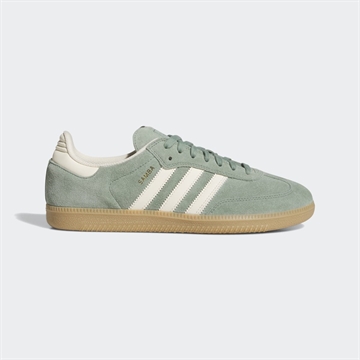 Adidas Sko Samba ADV Silver Green / Wonder White / Gold Metallic